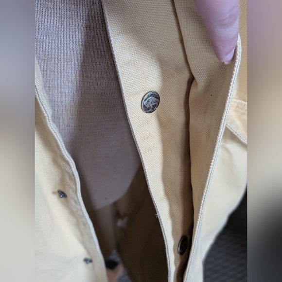 m julian adventures santa fe collection long yellow cotton duster - Picture 7 of 16